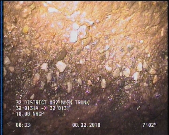 Surface Aggregate Projecting, from 09 to 03 o'clock, within 8 inches of joint: YES, Start