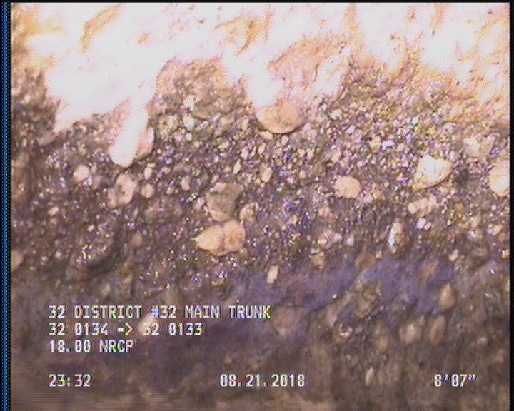 Surface Aggregate Projecting, from 09 to 03 o'clock, within 8 inches of joint: YES, Start