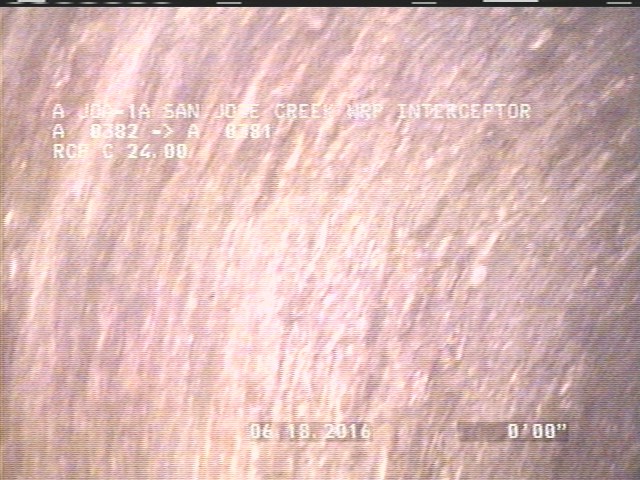 Surface Spalling, from 08 to 04 o'clock, within 8 inches of joint: YES - SWOLLEN LAITANCE COAT