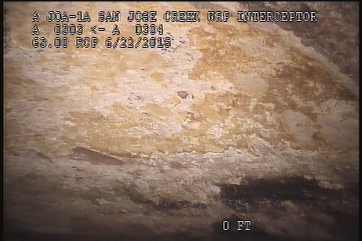 Surface Spalling, from 09 to 03 o'clock, within 8 inches of joint: YES - BLISTERING PEELING CONCRETE