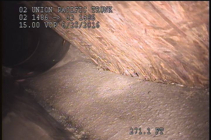 Downstream Manhole, Survey Ends - 1:45AM