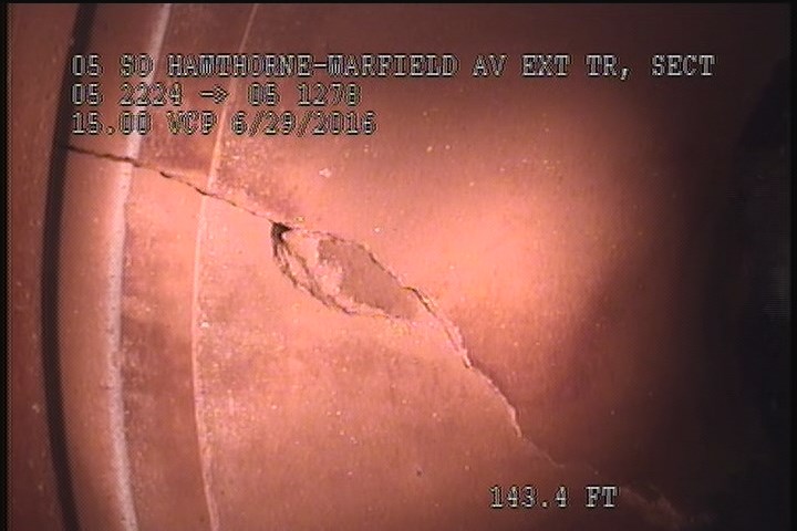 Water Mark, 35 %of cross sectional area