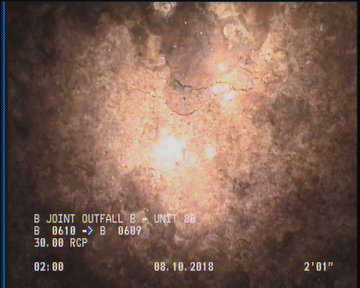 Surface Spalling, from 08 to 04 o'clock, within 8 inches of joint: YES, Start