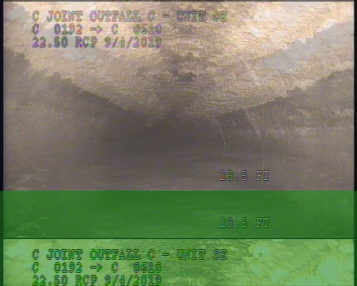 Deposits Attached Grease, 15 %of cross sectional area, from 11 to 01 o'clock, , within 8 inches of joint: NO, Start