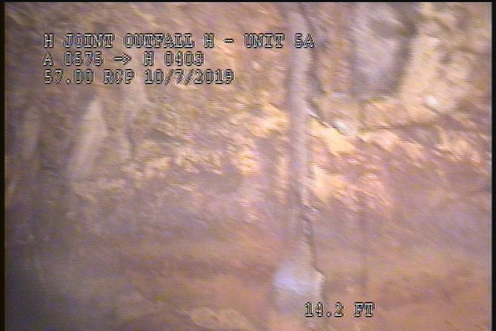 Surface Other, from 08 to 04 o'clock, within 8 inches of joint: YES, Start - 65% MAG