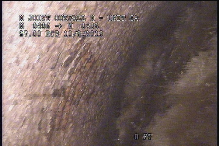 Surface Reinforcement Visible, from 08 to 04 o'clock, within 8 inches of joint: YES