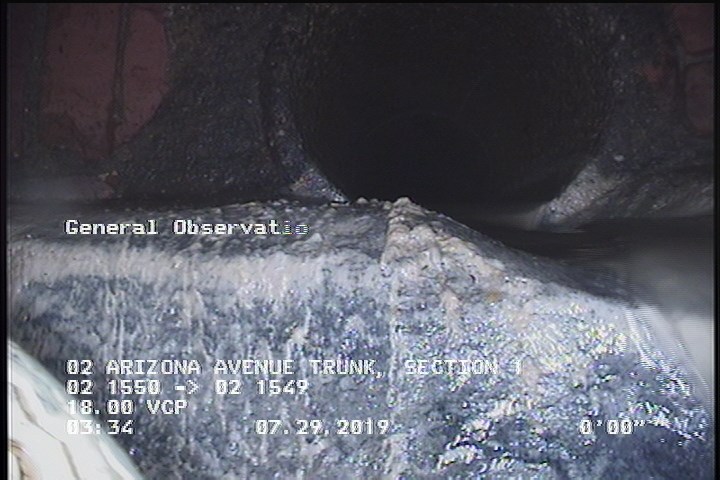 General Observation - CONNECTION AT MH 9 O'CLOCK