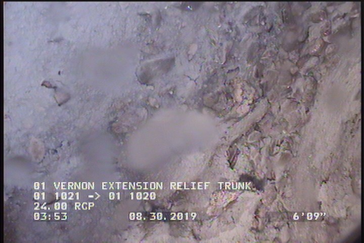 General Observation - STEAM IN SEWER