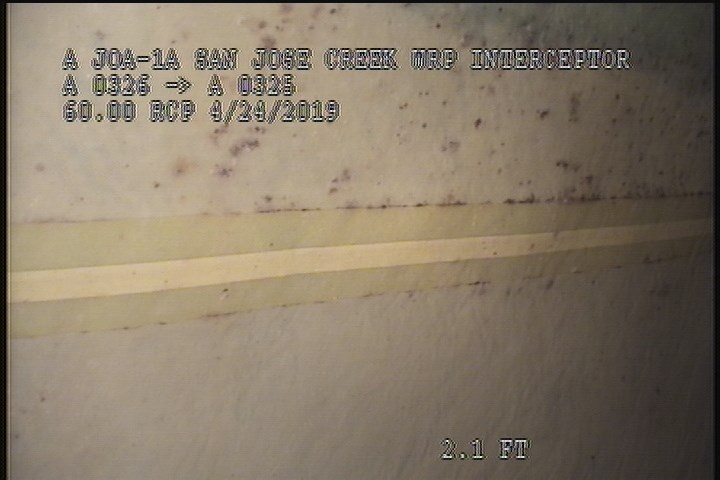 Water Mark, 100 %of cross sectional area