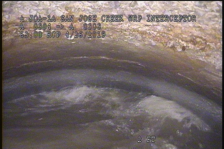 Survey Abandoned - HIGH WATER LEVEL