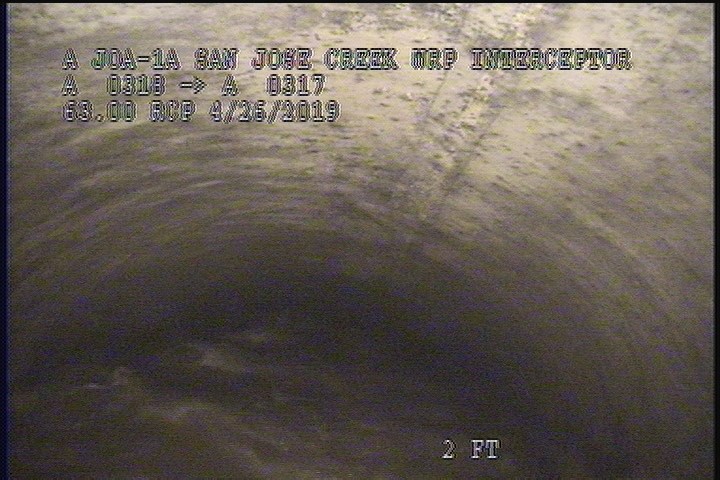 Water Mark, 100 %of cross sectional area