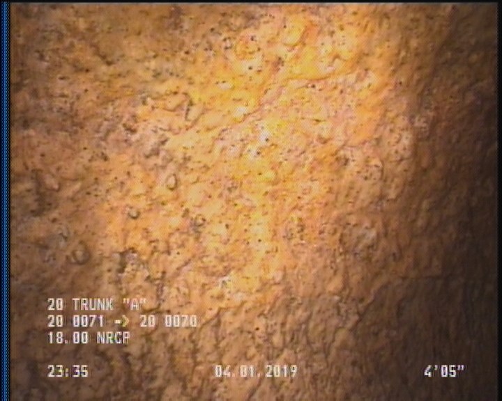 Surface Aggregate Projecting, from 08 to 04 o'clock, within 8 inches of joint: YES, Start