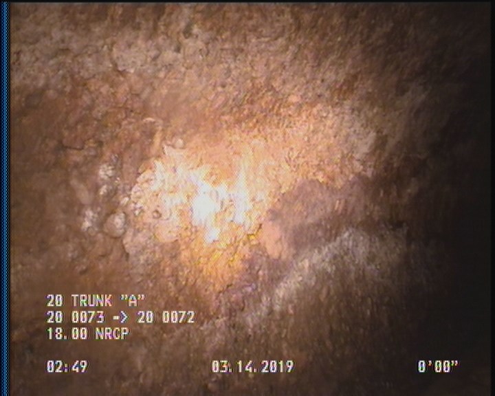 Surface Spalling, from 08 to 04 o'clock, within 8 inches of joint: YES, Start