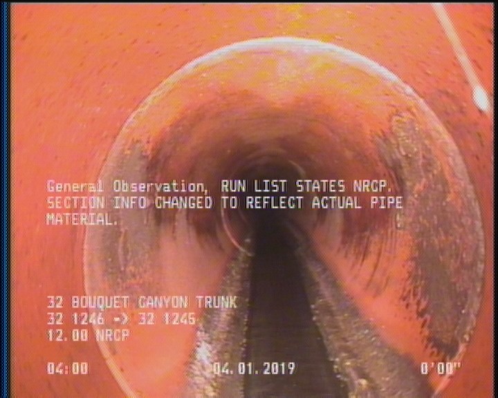 Downstream Manhole, Survey Ends - 32 1245