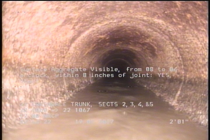 Surface Aggregate Visible, from 08 to 04 o'clock, within 8 inches of joint: YES, Start