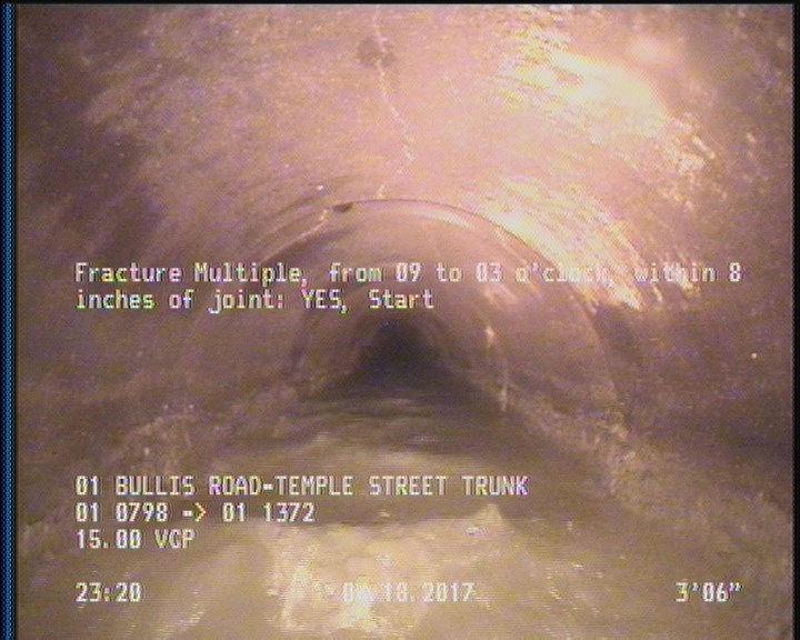 Fracture Multiple, from 09 to 03 o'clock, within 8 inches of joint: YES, Start