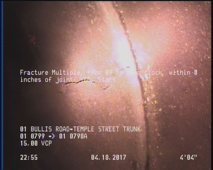 Fracture Multiple, from 09 to 03 o'clock, within 8 inches of joint: YES, Start