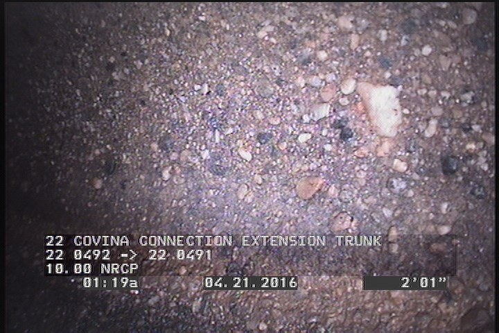 Surface Aggregate Visible, from 07 to 05 o'clock, within 8 inches of joint: YES, Start