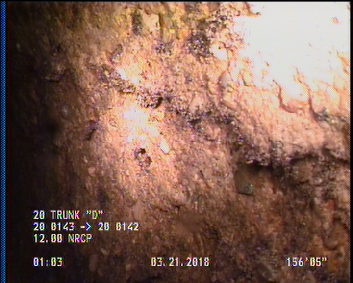 Surface Spalling, from 09 to 03 o'clock, within 8 inches of joint: YES, Start - THROUGH OUT