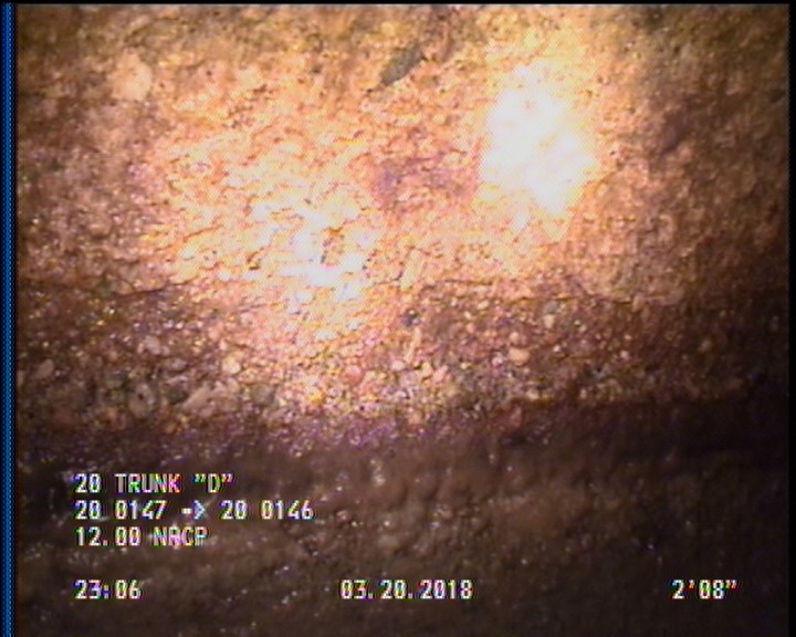 Surface Aggregate Projecting, from 08 to 04 o'clock, within 8 inches of joint: YES, Start