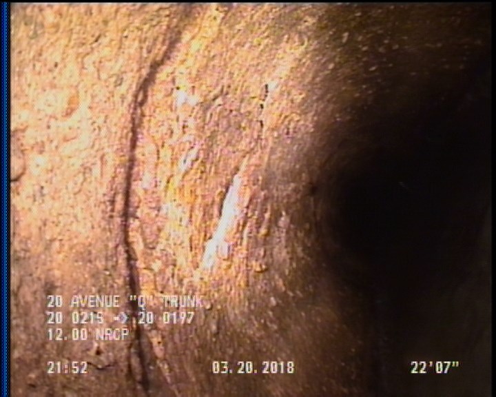 Surface Spalling, from 09 to 03 o'clock, within 8 inches of joint: YES, Start