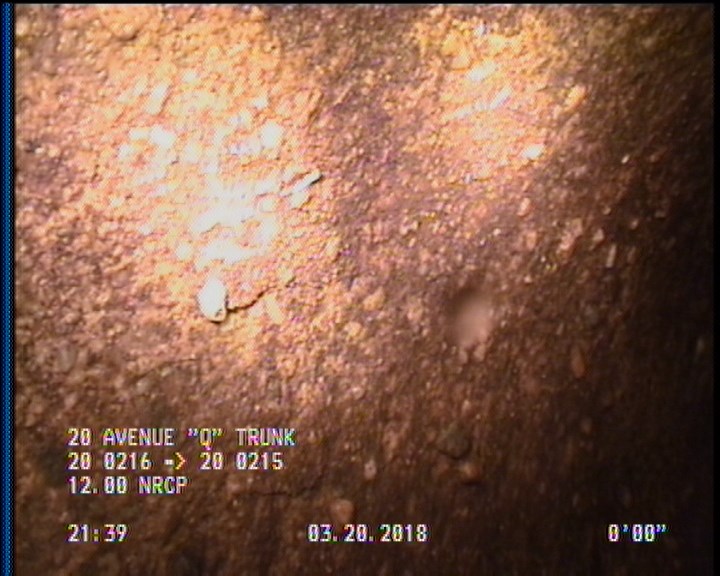 Surface Aggregate Projecting, from 09 to 03 o'clock, within 8 inches of joint: YES, Start