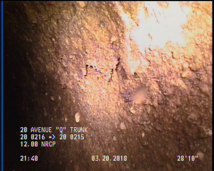 Surface Spalling, from 09 to 03 o'clock, within 8 inches of joint: YES, Start