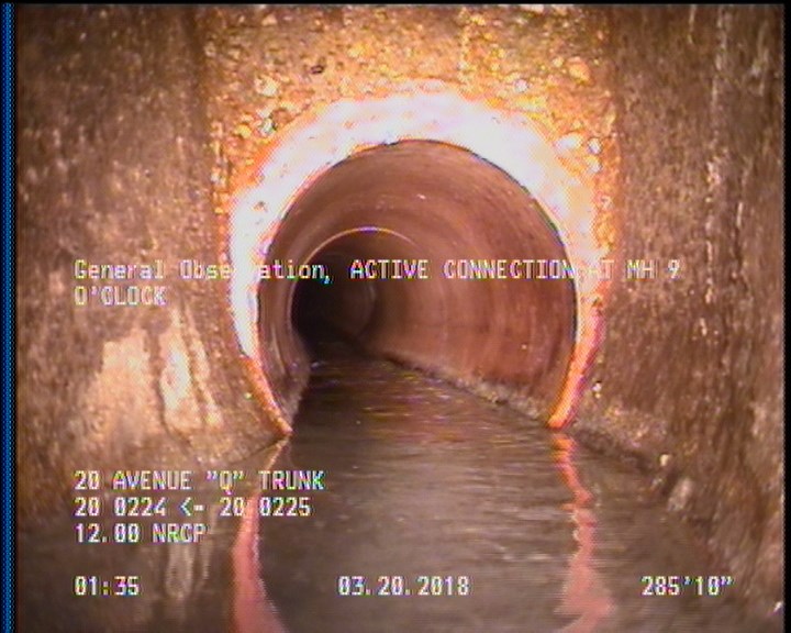 General Observation - ACTIVE CONNECTION AT MH 9 O'CLOCK