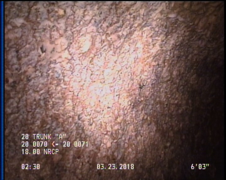 Surface Aggregate Projecting, from 08 to 04 o'clock, within 8 inches of joint: YES, Start
