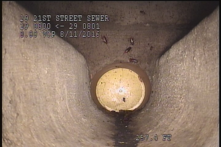 General Observation - CAPPED CONN. INSIDE THE MH. @ 12 O'CLOCK, START OF THE LINE