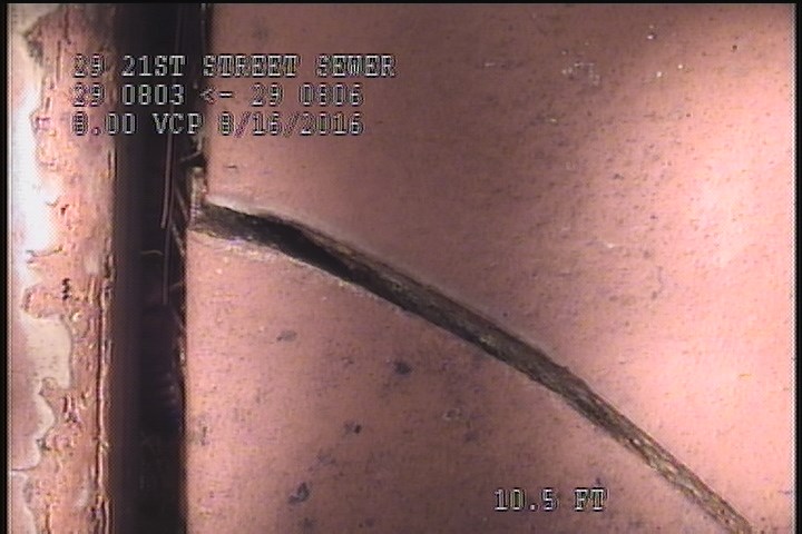 General Photograph - BROKEN PIPE