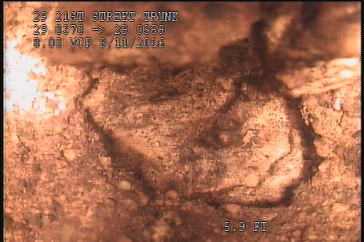 General Observation - DEEP CORRIS0N AT 11:00