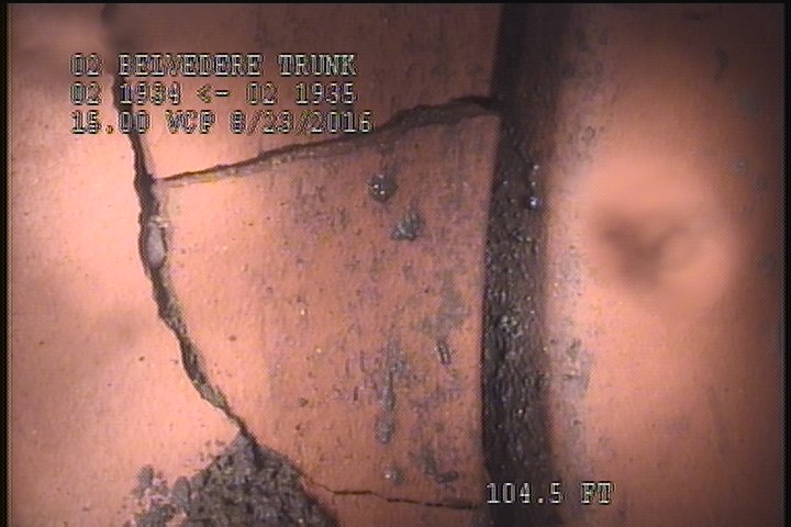 General Photograph - BROKEN PIPE