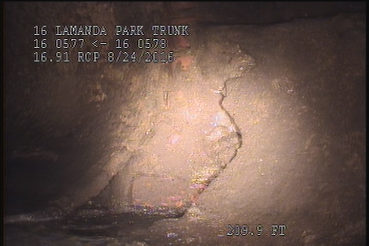 General Observation - CORRODED CHANNEL