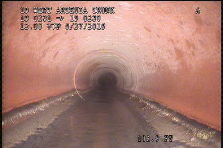 Water Mark, 20 %of cross sectional area