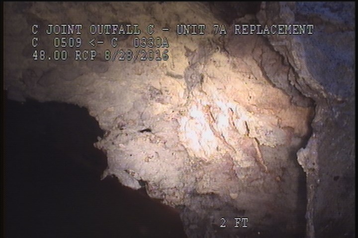 Surface Spalling, from 09 to 03 o'clock, within 8 inches of joint: NO
