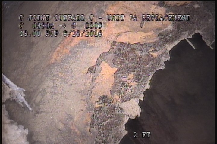 Upstream Manhole, Survey Ends - ABLE TO SEE MH. C 509
