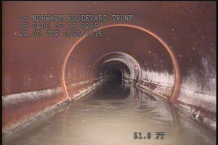 Water Level, 20 %of cross sectional area
