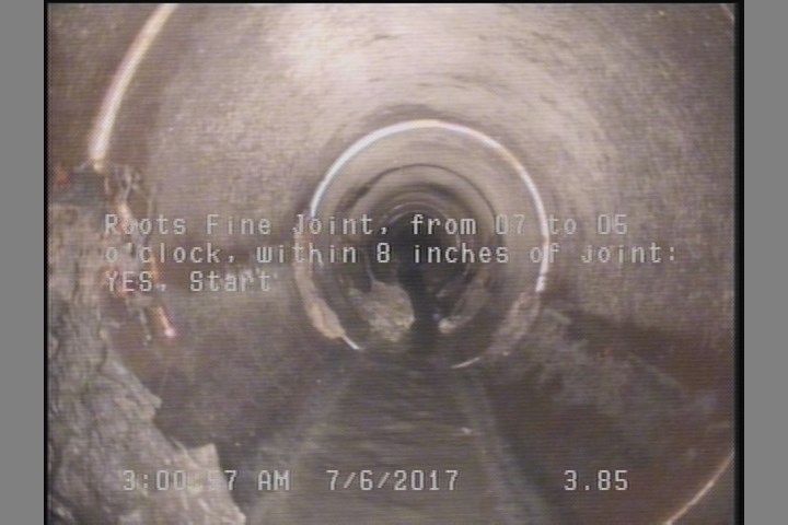 Tap Factory Made, at 02 o'clock, -, within 8 inches of joint: NO, 6"