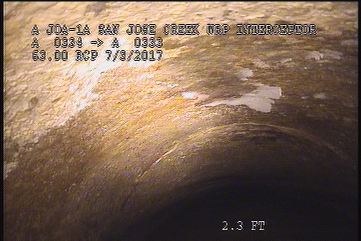 General Observation - POSSIBLE MAGNESIUM HYDROXIDE COAT, FROIM 9 TO 3 OCLOCK, 20%