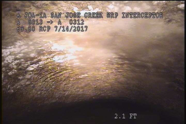 Surface Reinforcement Corroded, from 10 to 02 o'clock, within 8 inches of joint: NO