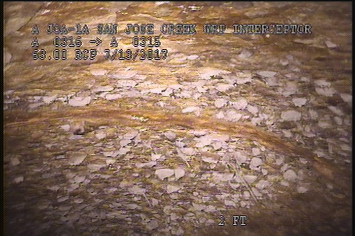 Surface Reinforcement Visible, from 11 to 03 o'clock, within 8 inches of joint: NO