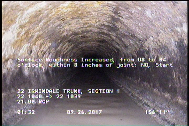 Surface Roughness Increased, from 08 to 04 o'clock, within 8 inches of joint: NO, Start