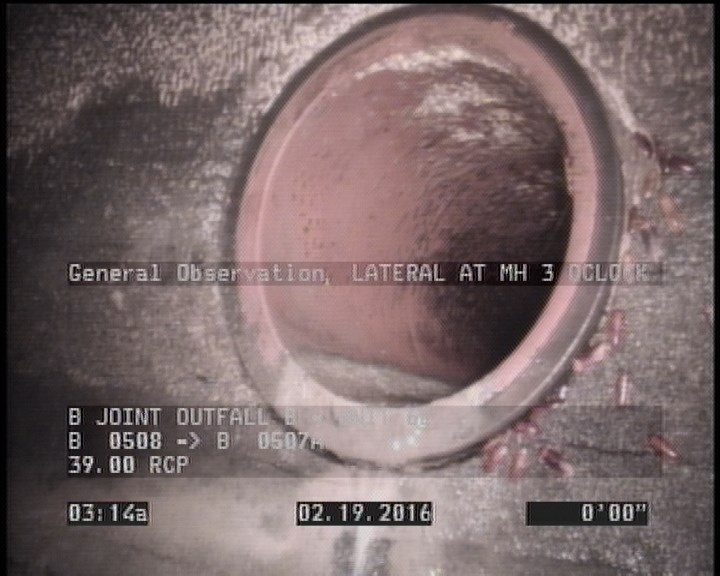 General Observation - LATERAL AT MH 3 OCLOCK