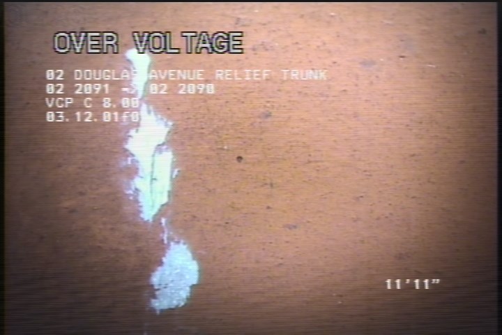 Surface Spalling, from 08 to 04 o'clock, within 8 inches of joint: YES, Start