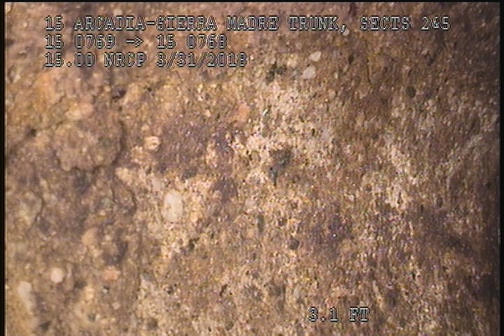 Surface Aggregate Missing, from 09 to 03 o'clock, within 8 inches of joint: YES, Start - SLIGHT AGG