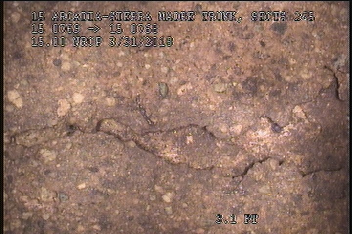 Surface Spalling, from 09 to 03 o'clock, within 8 inches of joint: YES, Start - PEELING CONCRETE MODERATE AGG ATTCHED
