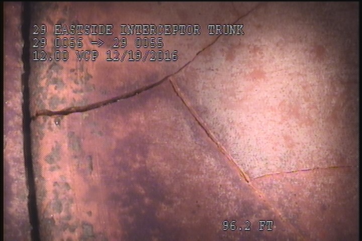 General Photograph - FRACTURED PIPE