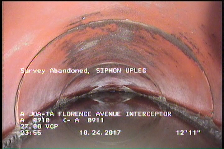 Survey Abandoned - SIPHON UPLEG