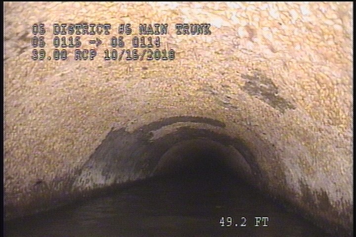 Surface Spalling, from 09 to 03 o'clock, within 8 inches of joint: YES, Start - SPORATIC SPALLING